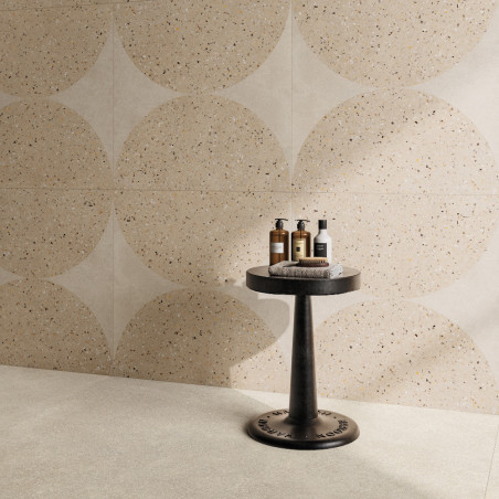 Dlažba imitácia betónu RECONCRETE RICE RO 01 60x119,7 - matný povrch R10 Mirage
