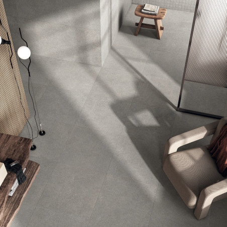 Dlažba imitácia betónu RECONCRETE STORM RO 05 60x119,7 - matný povrch R9 Mirage