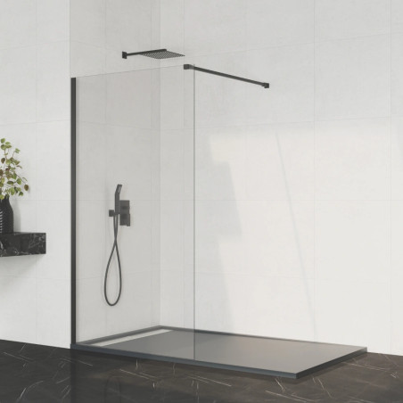 WALK IN sprchový kút 100 cm s čiernym rámom