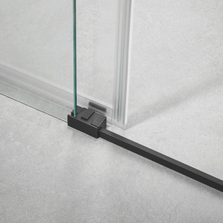 Sprchový kút 80x90 cm čierny | DESKOT TRADE