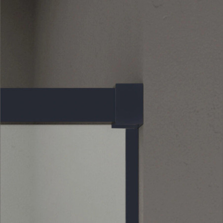 Rám pre sprchový kút čierny | DESKOT TRADE