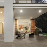 Dlažba imitácia betónu CONTEMPORARY BROWN na terase