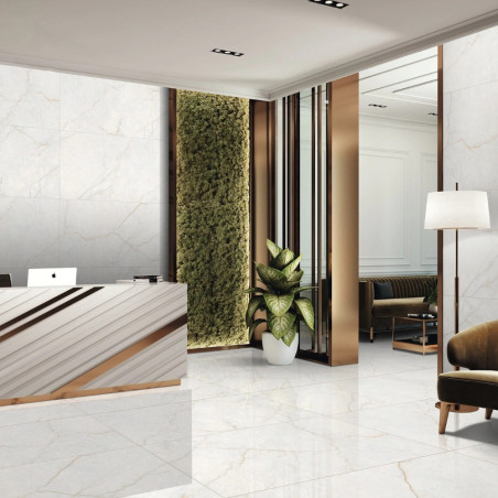 Dlažba imitácia mramoru NON WHITE 60x120