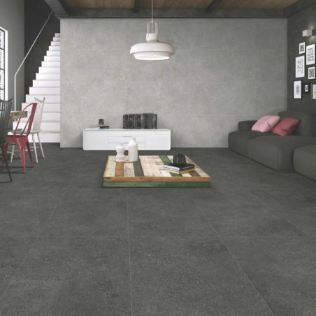 Dlažba imitácia betónu NERO 60x120