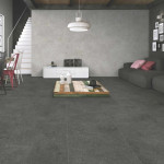 Dlažba imitácia betónu NERO 60x120