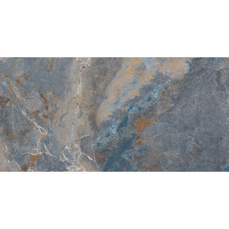 Dlažba imitácia mramoru KRYST BLUE 60x120