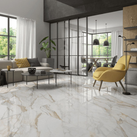 Dlažba imitácia mramoru VALENCIA 60x120 - matný povrch Prissmacer Cerámica