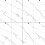 Dlažba imitácia mramoru CONTINUA PRISMA STATUARIO s nadväzujúcim vzorom