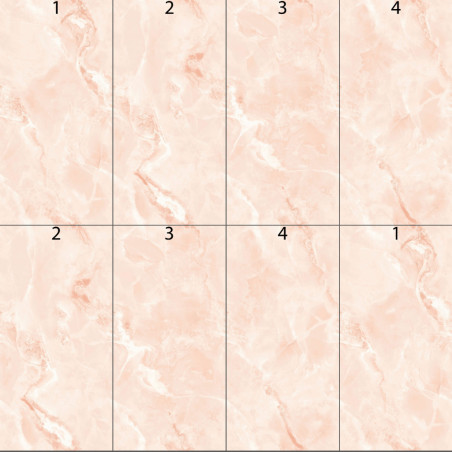 Ónyx dlažba CONTINUA ONYX ROSE  s nadväzujúcim vzorom