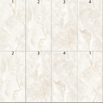 Ónyx dlažba CONTINUA ONYX IVORY s nadväzujúcim vzorom