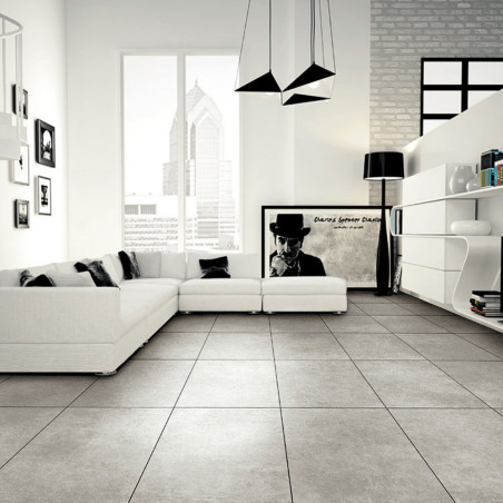 Dlažba imitácia betónu GREY SOUL MID 30,4x61