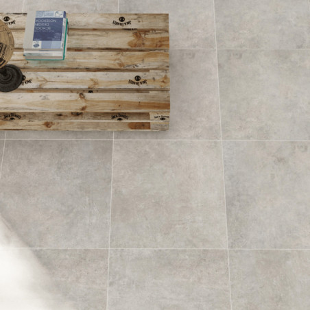 Dlažba imitácia betónu GREY SOUL MID 30,4x61