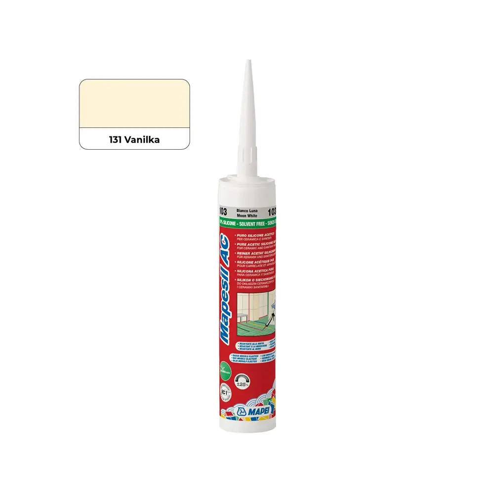 MAPEI MAPESIL AC 131 - VANILKA 310ML | DESKOT TRADE