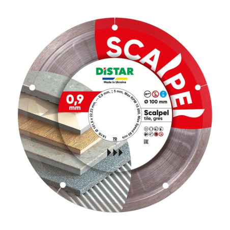 DIAMANTOVÝ REZNÝ KOTÚČ NA DLAŽBU DISTAR SCALPEL 100 x 22,23 mm