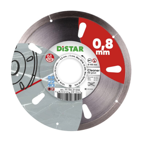 DIAMANTOVÝ REZNÝ KOTÚČ NA DLAŽBU DISTAR CLEANER 100 x 22,23 mm