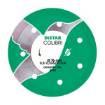 DIAMANTOVÝ REZNÝ KOTÚČ NA DLAŽBU DISTAR COLIBRI 76 x 10 mm