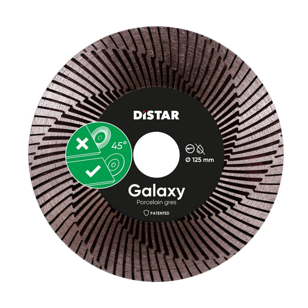 DIAMANTOVÝ REZNÝ KOTÚČ NA DLAŽBU DISTAR GALAXY 125 x 22,3 mm