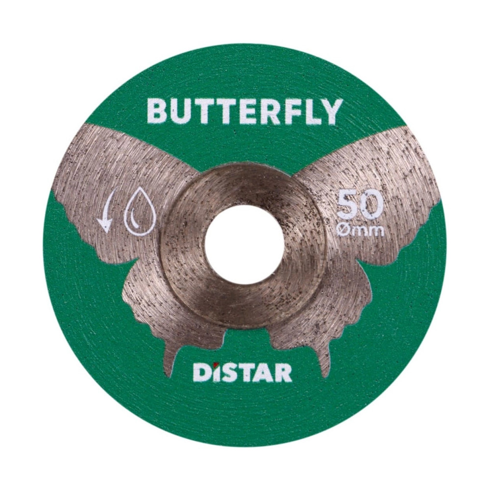 DIAMANTOVÝ REZNÝ KOTÚČ NA DLAŽBU DISTAR BUTTERFLY 50 x 0,6 x 9,6/H mm