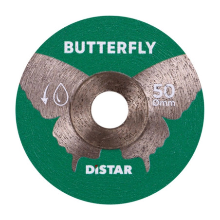 DIAMANTOVÝ REZNÝ KOTÚČ NA DLAŽBU DISTAR BUTTERFLY 50 x 0,6 x 9,6/H mm