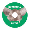 DIAMANTOVÝ REZNÝ KOTÚČ NA DLAŽBU DISTAR BUTTERFLY 45 x 0,6 x 9,6/H mm