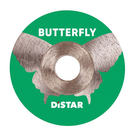 DIAMANTOVÝ REZNÝ KOTÚČ NA DLAŽBU DISTAR BUTTERFLY 45 x 0,6 x 9,6/H mm