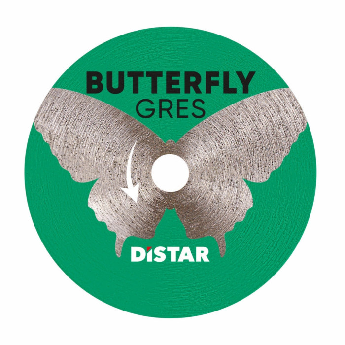 DIAMANTOVÝ REZNÝ KOTÚČ NA DLAŽBU DISTAR BUTTERFLY 45 x 0,6 x 5,8 mm
