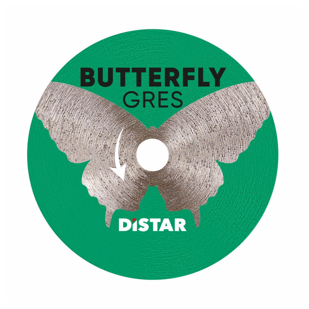 DIAMANTOVÝ REZNÝ KOTÚČ NA DLAŽBU DISTAR BUTTERFLY 45 x 0,6 x 5,8 mm