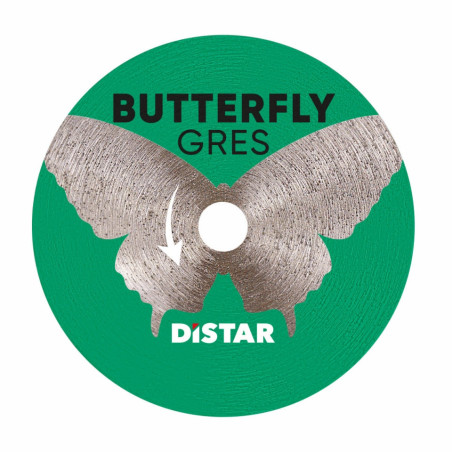 DIAMANTOVÝ REZNÝ KOTÚČ NA DLAŽBU DISTAR BUTTERFLY 45 x 0,6 x 5,8 mm