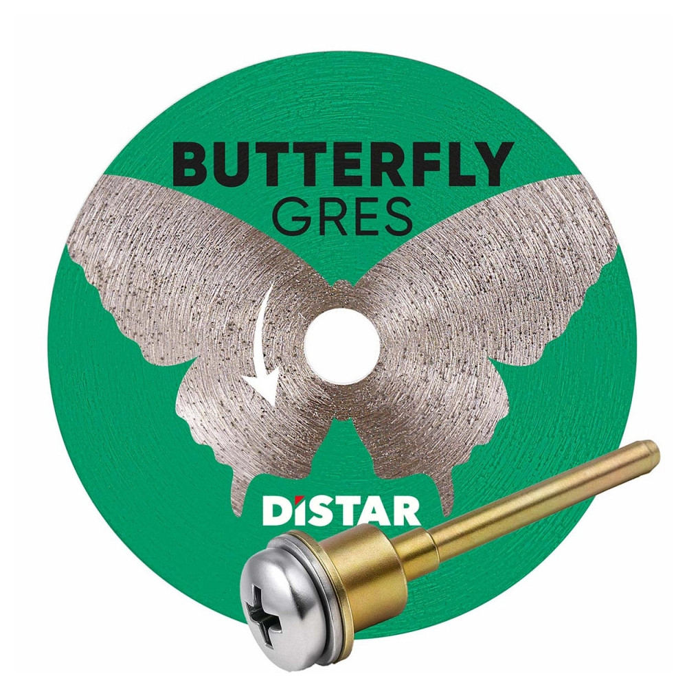 DIAMANTOVÝ REZNÝ KOTÚČ NA DLAŽBU DISTAR BUTTERFLY 45 x 0,6 x 5,8/F mm