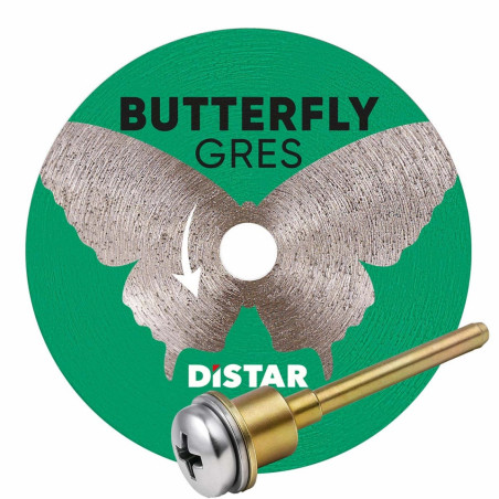 DIAMANTOVÝ REZNÝ KOTÚČ NA DLAŽBU DISTAR BUTTERFLY 45 x 0,6 x 5,8/F mm