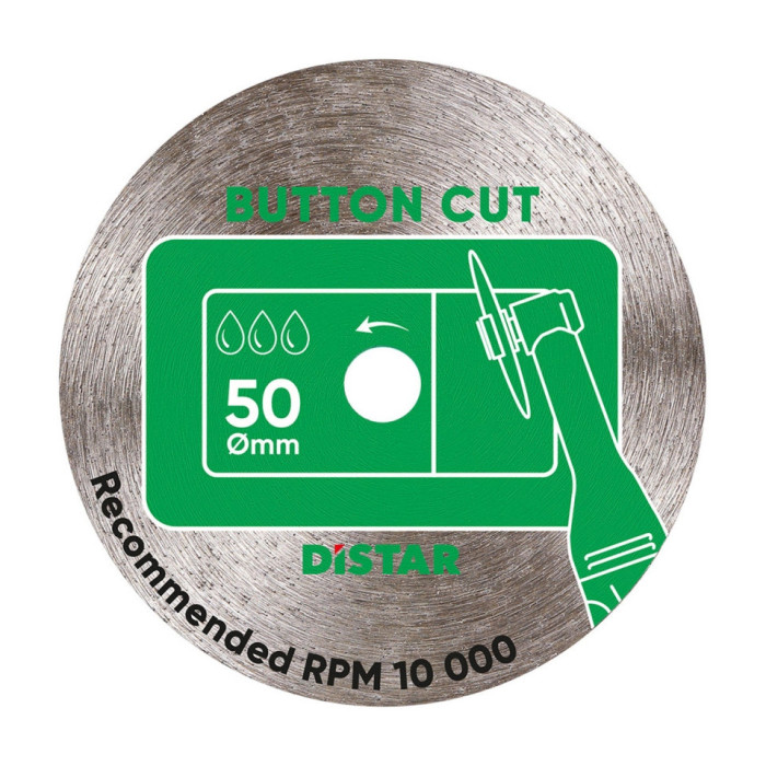DIAMANTOVÝ REZNÝ KOTÚČ NA TLAČITKA POD OBKLAD DISTAR BUTTONCUT