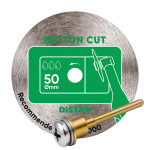 DIAMANTOVÝ REZNÝ KOTÚČ NA TLAČITKA POD OBKLAD DISTAR BUTTONCUT