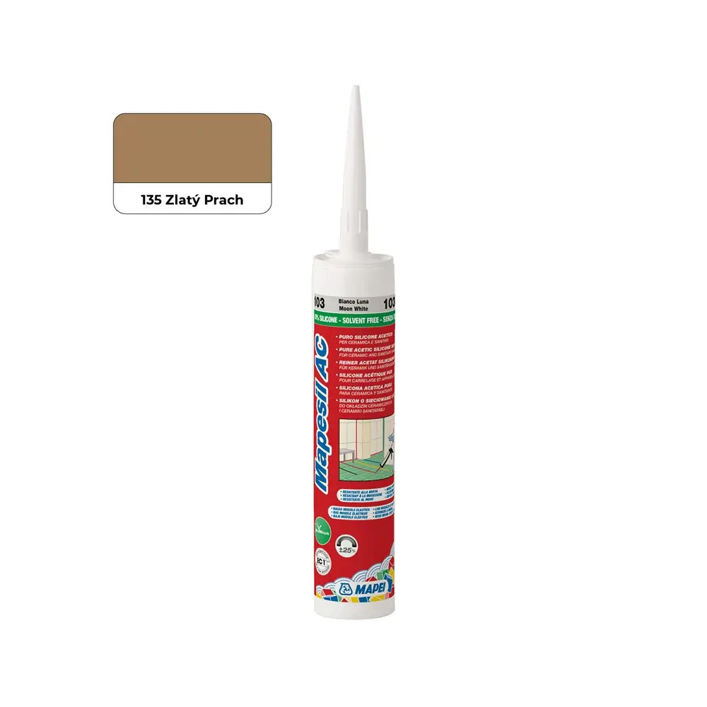 MAPEI MAPESIL AC 135 - ZLATÝ PRACH 310ML MAPEI MAPESIL AC 135 - ZLATÝ PRACH 310ML
