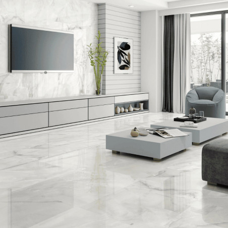 Ónyx dlažba POTOMAC BLANCO 60x120 - matný povrch Halcón Cerámicas