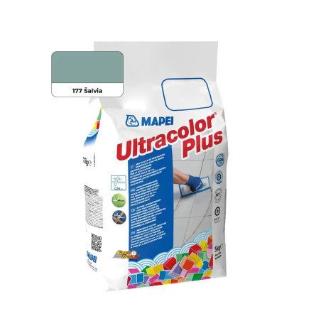Cementová škárovacia hmota MAPEI ULTRACOLOR PLUS 177 - ŠALVIA 5KG
