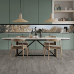 Dlažba imitácia dreva ANTIQUA GRIGIO v kuchyni