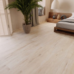 Dlažba imitácia dreva ANTIQUA MIELE v spálni