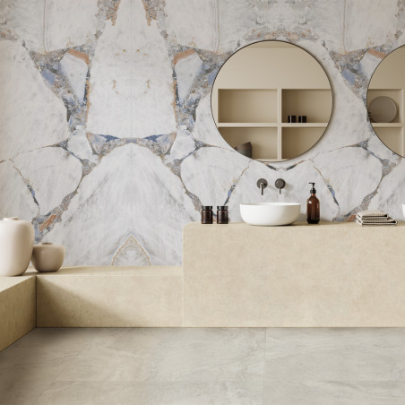 Obklad imitácia mramoru BRIGHT PRECIOUS v kúpeľni