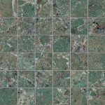 AMAZZONITE 30x30 - leštená mozaika štvorec