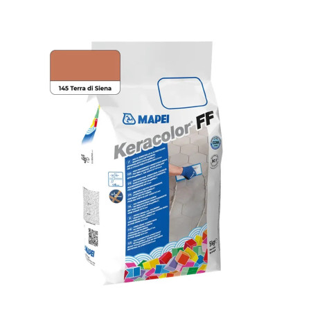 Cementová škárovacia hmota MAPEI KERACOLOR FF 145 - TERRA DI SIENA 5KG