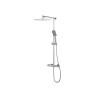 TEN PRO termostatický sprchový set s nastaviteľnou výškou tyče | 44 425 440 DRY TLC prevedenie (785-1270 mm)