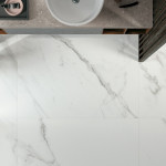Dlažba imitácia mramoru JEWELS 2.0 STATUARIO VENATO JW 14 60x120 - leštený povrch Mirage