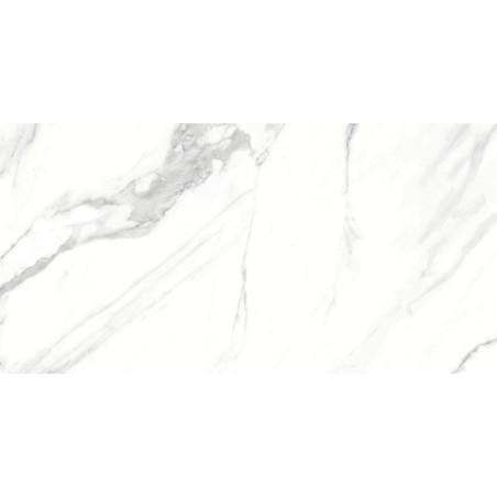 Dlažba imitácia mramoru JEWELS 2.0 STATUARIO VENATO JW 14 60x120 - matný povrch R9 Mirage