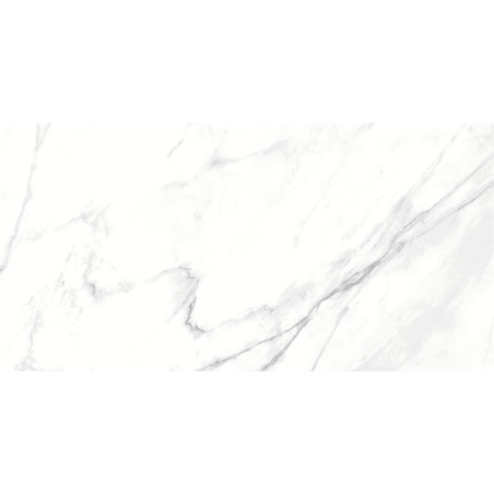 Dlažba imitácia mramoru JEWELS 2.0 STATUARIO VENATO JW 14 60x120 - matný povrch R9 Mirage
