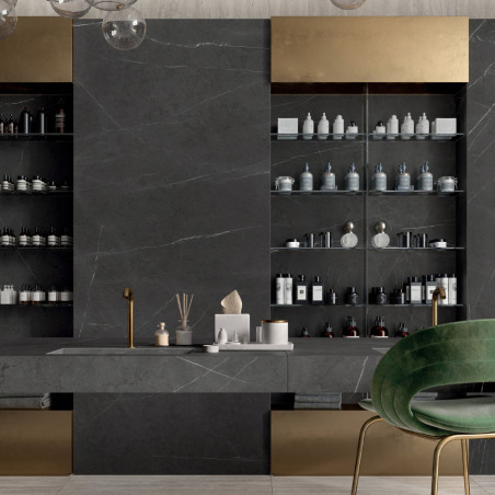 Dlažba imitácia mramoru JEWELS 2.0 PIETRA GREY JL 06 120x120 - leštený povrch Mirage