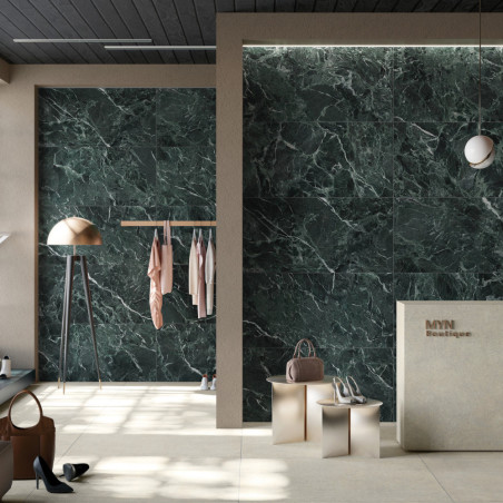 Dlažba imitácia mramoru JEWELS 2.0 VERDE ALPI JL 07 60x120 - leštený povrch Mirage