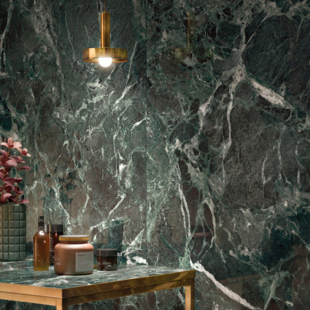 Dlažba imitácia mramoru JEWELS 2.0 VERDE ALPI JL 07 60x120 - leštený povrch Mirage
