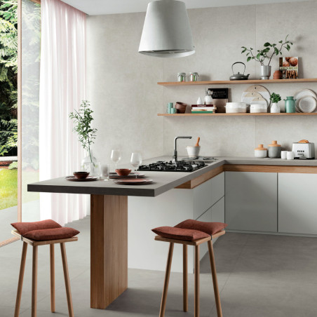 Dlažba imitácia betónu GLOCAL CLEAR GC 01 60x120 - zvýšený protišmyk R11 Mirage