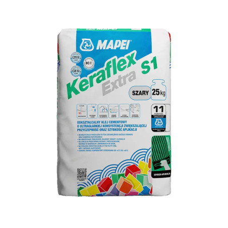Lepidlo na dlažbu MAPEI KERAFLEX EXTRA S1 25KG