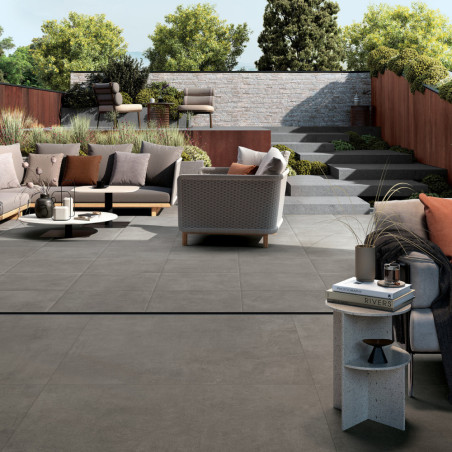 Dlažba imitácia betónu GLOCAL TYPE GC 04 60x60 - zvýšený protišmyk R11 Mirage